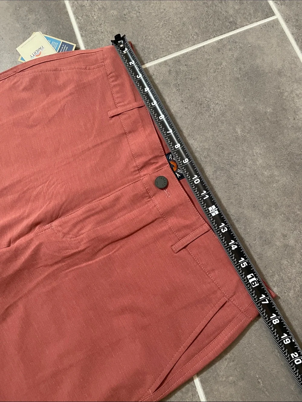 Faherty Belt Loop All Day 9” short size 34